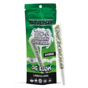 Strike Diamond 2G Pre-roll Indica OG Kush