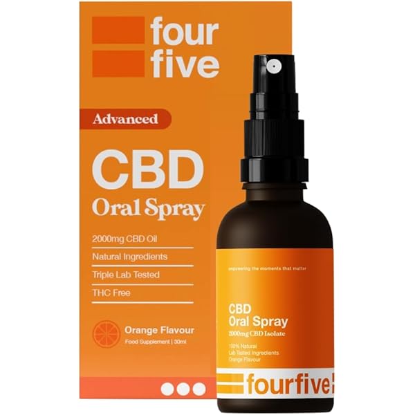 CBD Oil 2000mg Orange Flavour 30ml