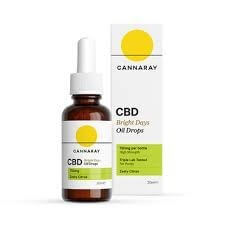 Cannaray Bright Days CBD Oil 1500mg 30ml