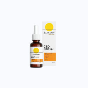 Cannaray Bright Days Oil Drops Orange Flavour 30Ml 3000mg