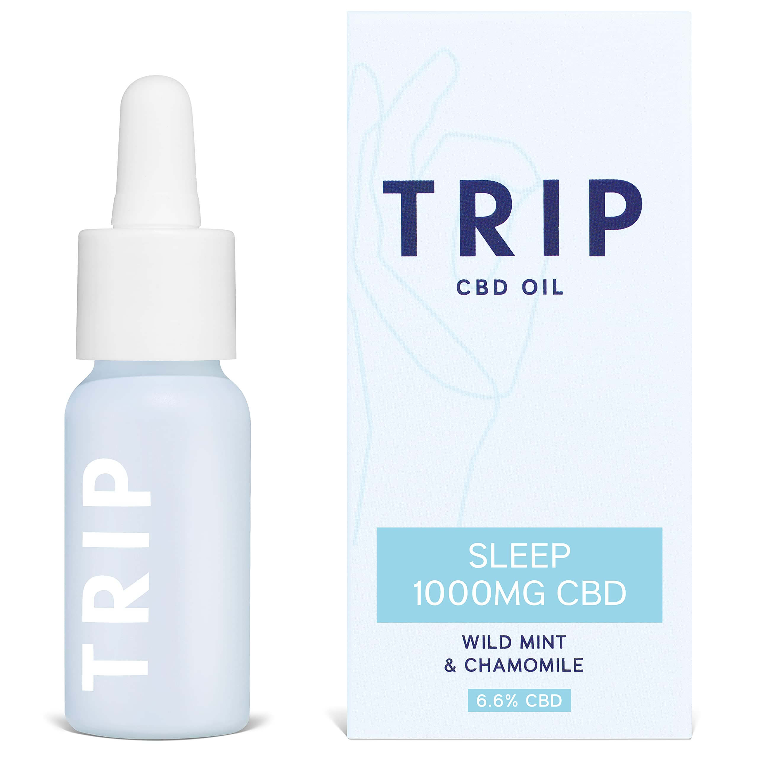 TRIP Wild Mint & Chamomile CBD Oil 1000mg 15ml