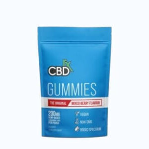 CBD +FX Hemp Gummies The Original Mixed Berry Flavour