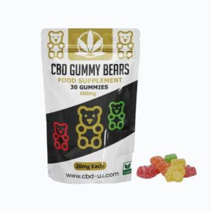 CBD GUMMY BEARS, 15MG PER BEAR
