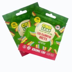 CBD Leaf Rainbow Belts 250mg