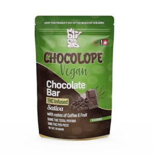 Chocolope THC-Infused Vegan Chocolate Bar