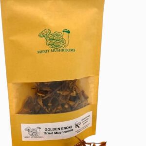 Dried Golden Enoki Mushrooms