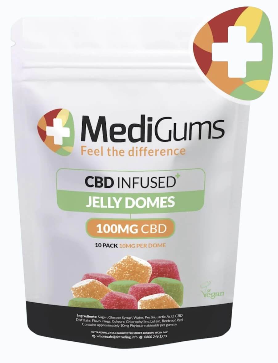 FREE Medigums Jelly Domes 100mg CBD