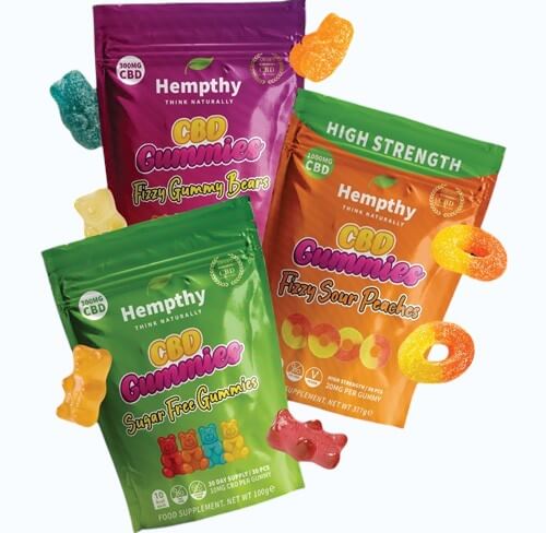 Hempthy CBD Gummies 1000mg