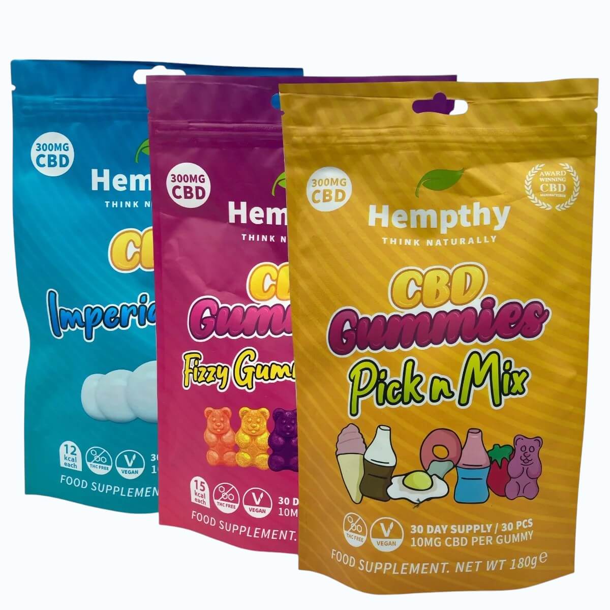 Hempthy CBD Gummies 300mg