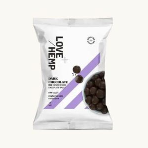 LOVE HEMP CBD Dark Chocolate Balls 64% Cocoa 50mg 50g