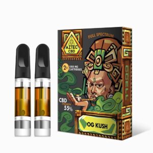 OG Kush CBD 1000mg Cartridges (2 Pack)
