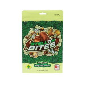 Stellar Bites THC Candy Bars 100mg