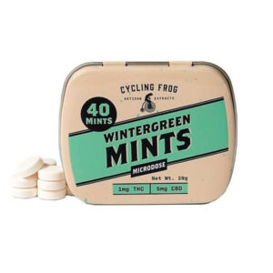 THC – CBD Wintergreen Mints UK